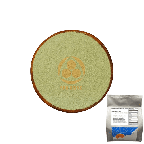 Порошок молочной пены матча